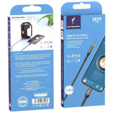 کابل تبدیل Type-C به AUX اسکای دلفین SR29 طول 1 متر