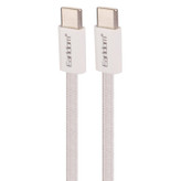 کابل تبدیل فست شارژ Earldom EC-196C-C Type-C To Type-C PD 60W 1m