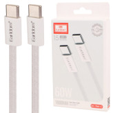 کابل دو سر تایپ سی فست شارژ 60 وات ارلدام EC-196C-C طول 1 متر