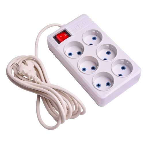 چند راهی 6 خانه پیکو الکتریک با کابل 1٫5 متری