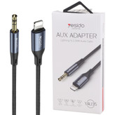 کابل تبدیل Lightning به AUX یسیدو YAU35 طول 1 متر