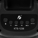 اسپیکر بی سیم BIG SOUND مدل KTS-1236 - مشکی
