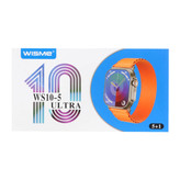 پک ساعت هوشمند WISME مدل WS10-5 ULTRA- طلایی - DST (گارانتی شش ماهه)
