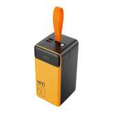 پاوربانک فست شارژ TSCO 60000mAh مدل TP 6001 22.5W - زرد مشکی