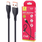 کابل تایپ سی فست شارژ 2.4 آمپر اسکای دلفین S22T طول 1 متر