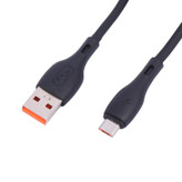 کابل میکرو یو اس بی فست شارژ 2.4 آمپر اسکای دلفین S22V طول 1 متر