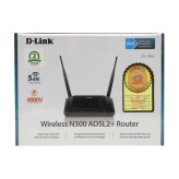 مودم D-link 2750u Wireless N 300 ADSL2+ Modem Router - مشکی ( 36 ماهه آیهان گستر)