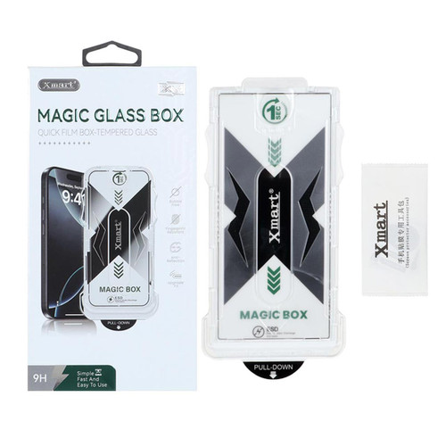 محافظ صفحه نمایش شیشه ای اورجینال XMART - Magic Glass Box مدل Samsung Galaxy S24 Ultra (پک دار)