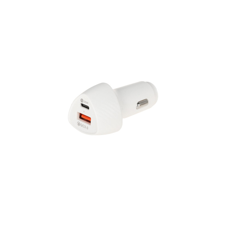 شارژر فندکی PD و فست دو پورت مدل CC-84 45W - سفید DST (گارانتی شش ماهه)