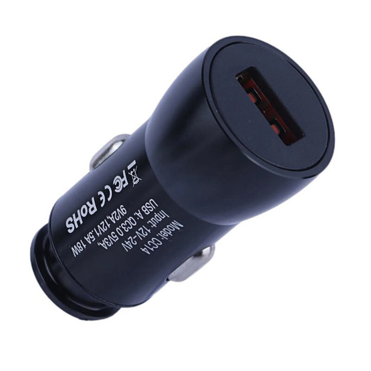 شارژر فندکی فست تک پورت Hicostar مدل CC14 18W - مشکی
