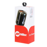 شارژر فندکی 30W فست و PD دو پورت Miller مدل M-CH105 - مشکی (گارانتی پارتیان پایا)