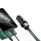 شارژر فندکی فست دو پورت UGREEN 12W مدل ED018-50875 - مشکی (گارانتی 18 ماهه آسان پیشرو)