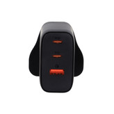 شارژر دیواری فست و PD سه پورت JBQ مدل WC-607B 65W - مشکی (گارانتی یکساله رصاصی)